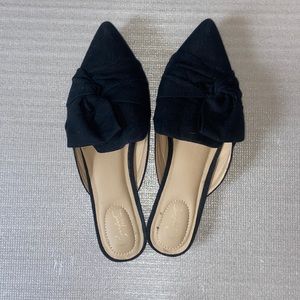 Black flats